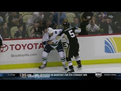 T. Sestito (VAN) vs. D. Engelland (PIT)