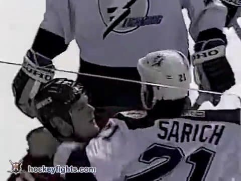 C. White (NJD) vs. C. Sarich (TBL)