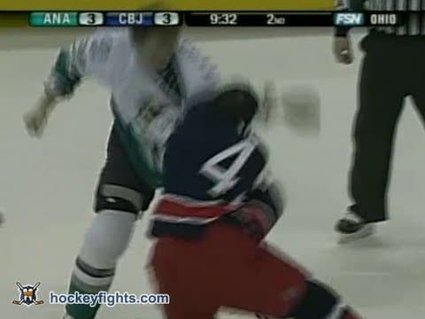 T. Fedoruk (ANA) vs. J. Shelley (CBJ)