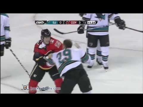 R. Clowe (SJS) vs. T. Jackman (CAL)