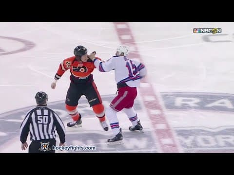 R. White (PHI) vs. T. Glass (NYR)