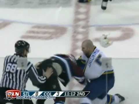 B. Jackman (STL) vs. B. Boughner (COL)