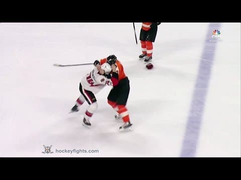 M. Borowiecki (OTT) vs. R. Gudas (PHI)