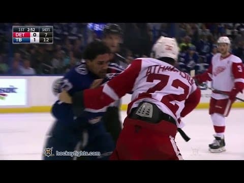 A. Athanasiou (DET) vs. J. Brown (TBL)