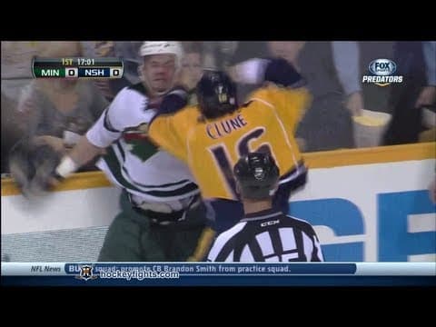 Z. Konopka (MIN) vs. R. Clune (NSH)