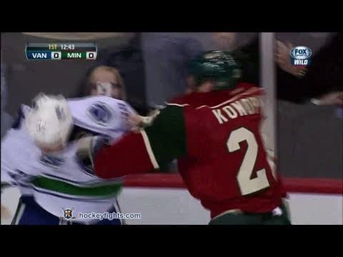 D. Weise (VAN) vs. Z. Konopka (MIN)