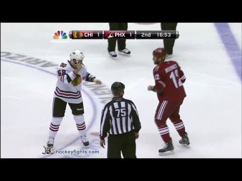 B. Bollig (CHI) vs. P. Bissonnette (ARI)