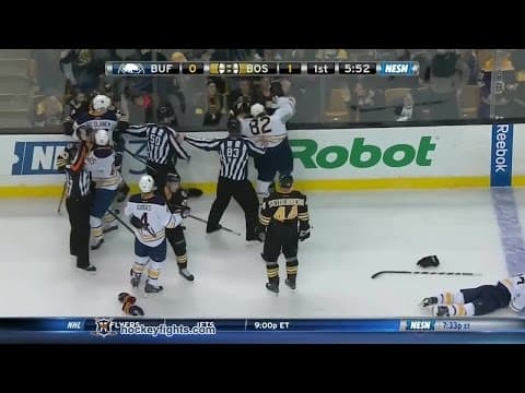 M. Foligno (BUF) vs. M. Bartkowski (BOS)