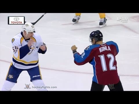 C. McLeod (NSH) vs. J. Iginla (COL)