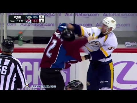 A. Watson (NSH) vs. G. Landeskog (COL)