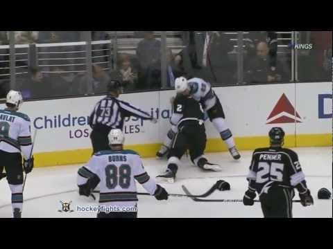 R. Clowe (SJS) vs. M. Greene (LAK)