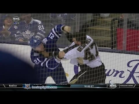 S. Despres (PIT) vs. J. van,Riemsdyk (TOR)