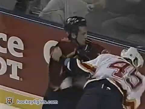 P. Rheaume (ATL) vs. B. Ference (FLA)