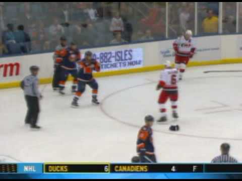 T. Gleason (CAR) vs. N. Thompson (NYI)