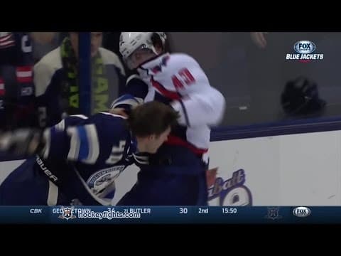 T. Wilson (WAS) vs. J. Boll (CBJ)