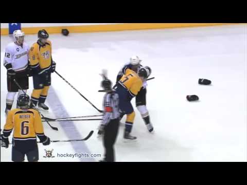 M. Beleskey (ANA) vs. B. Geoffrion (NSH)