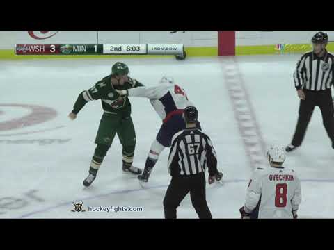 T. Wilson (WAS) vs. M. Foligno (MIN)