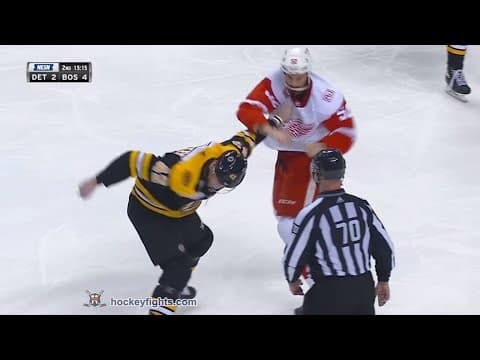 J. Ericsson (DET) vs. D. Backes (BOS)