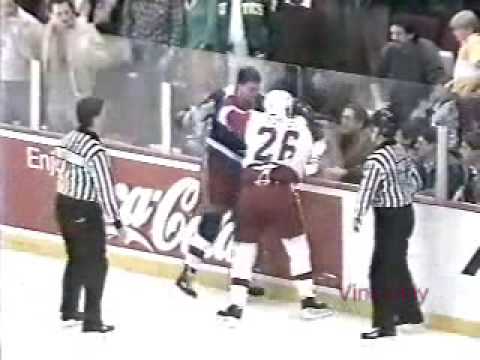 T. Carkner (NYR) vs. J. Kocur (DET)