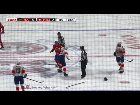 A. Ekblad (FLA) vs. N. Deslauriers (MON)