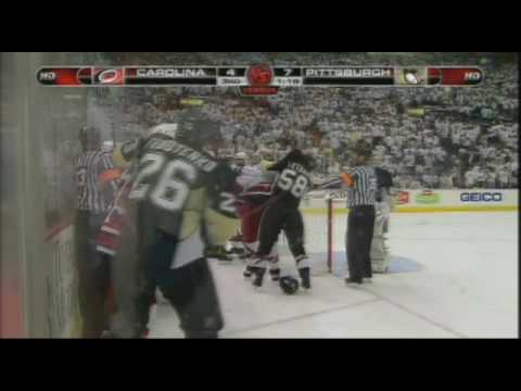 T. Gleason (CAR) vs. K. Letang (PIT)