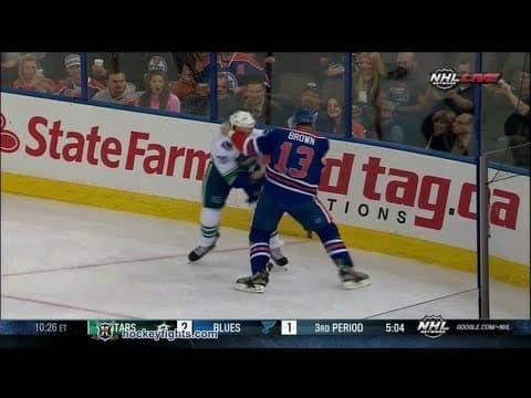 D. Weise (VAN) vs. M. Brown (EDM)