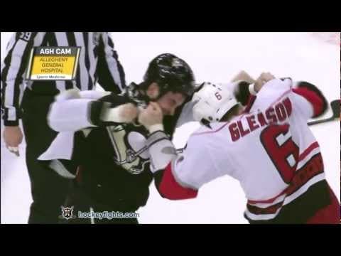 T. Gleason (CAR) vs. D. Engelland (PIT)