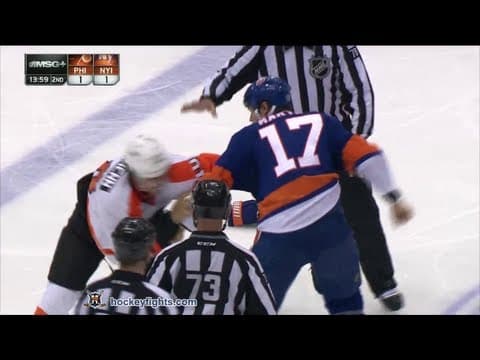 B. Schenn (PHI) vs. M. Martin (NYI)