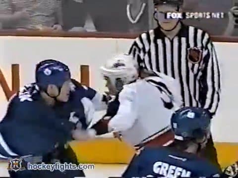 W. Belak (TOR) vs. J. Allison (CBJ)