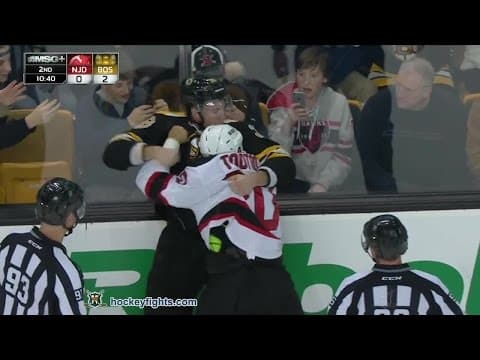 J. Tootoo (NJD) vs. J. Caron (BOS)