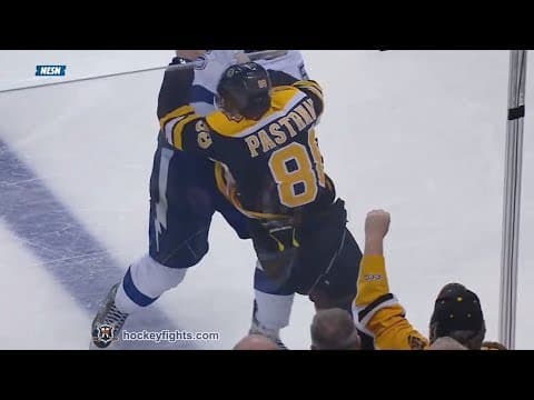 D. Girardi (TBL) vs. D. Pastrnak (BOS)