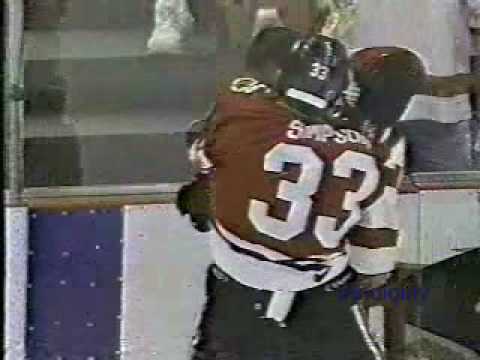 R. Simpson (CHI) vs. J. Kocur (DET)