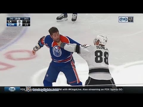 J. Iginla (LAK) vs. P. Maroon (EDM)