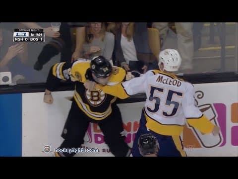 C. McLeod (NSH) vs. A. McQuaid (BOS)