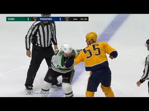 S. Johns (DAL) vs. C. McLeod (NSH)