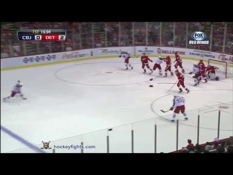 D. Dorsett (CBJ) vs. J. Tootoo (DET)