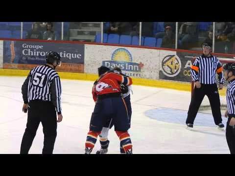 M. Larivière (TMP) vs. B. Fugère (TRC)