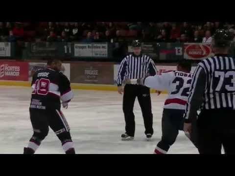 C. Tidball (COR) vs. G. Coudé-Tremblay (SOT)