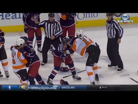 W. Simmonds (PHI) vs. B. Dubinsky (CBJ)