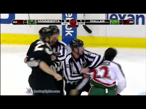 C. Clutterbuck (MIN) vs. S. Ott (DAL)