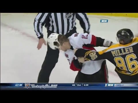 Z. Smith (OTT) vs. K. Miller (BOS)