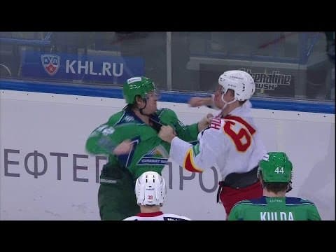 T. Huhtala (JOK) vs. D. Semin (UFA)