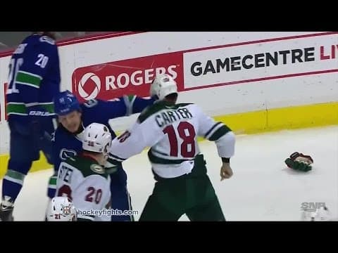 R. Carter (MIN) vs. D. Dorsett (VAN)