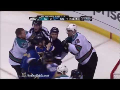 J. Pavelski (SJS) vs. K. Russell (STL)