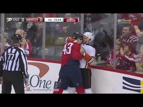 K. Bieksa (ANA) vs. T. Wilson (WAS)