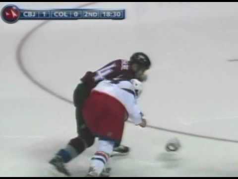 J. Boll (CBJ) vs. I. Laperriere (COL)