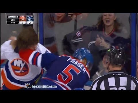 M. Martin (NYI) vs. M. Fraser (EDM)