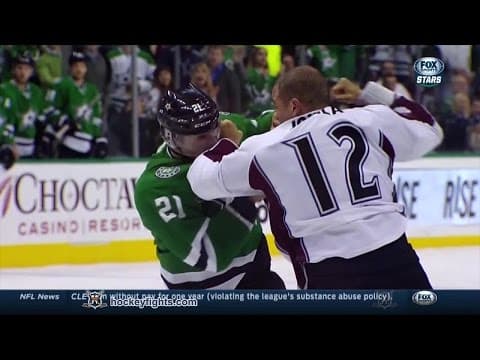 J. Iginla (COL) vs. A. Roussel (DAL)