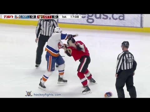 M. Martin (NYI) vs. M. Borowiecki (OTT)