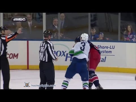 K. Bieksa (VAN) vs. B. Boyle (NYR)